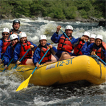 Dead River Maine White Water Raftfing