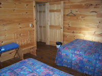 Log Cabin Rental Photos - Bathroom/Shower - North Country Rivers