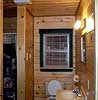 Log Cabin Rental Photos - Bathroom/Shower - North Country Rivers
