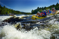 Final Chute - Penobscot River Rafting - The Cribworks - Class 5 Whitewater