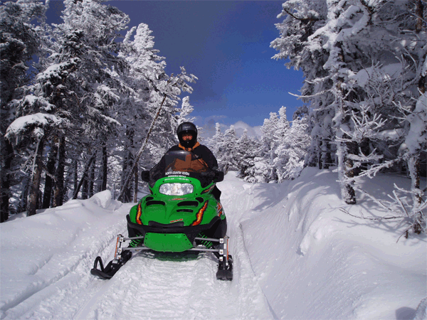 Maine - Snowmobile - Pictures