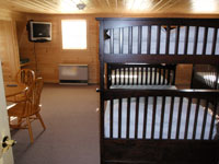 Log Cabin Rental Photos - Upstairs, View 2 - North Country Rivers